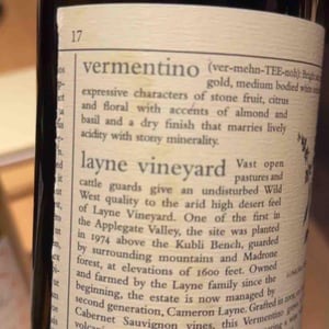 Vermentino - Minimus Wines / Omero/ Origin / Craft Wine Co. - Laura Cusick & Meredith Bell 
