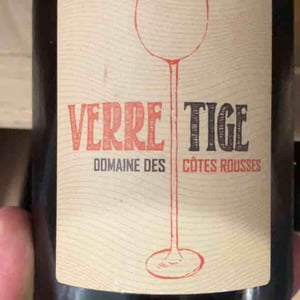 Verre Tige - Domaine des Côtes Rousses - marielle-nicolas-ferrand