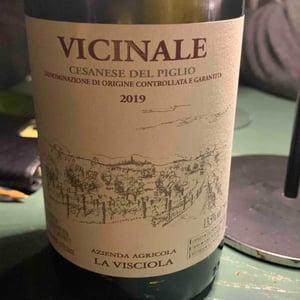 Vicinale - La Visciola - Piero Macciocca -2019