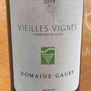 Vieilles Vignes (blanc) - Domaine Gauby - gerard-lionel-ghislaine-gauby