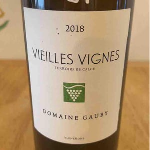 Vieilles Vignes (blanc) - Domaine Gauby - gerard-lionel-ghislaine-gauby