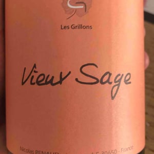 Clos des Grillons - Nicolas Renaud - Vieux Sage