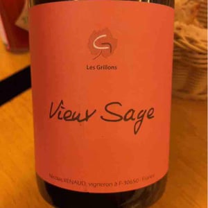 Vieux Sage - Clos des Grillons - Nicolas Renaud 