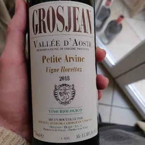 Petite Arvine - Vigne Rovettaz - Grosjean - famiglia-grosjean -2020