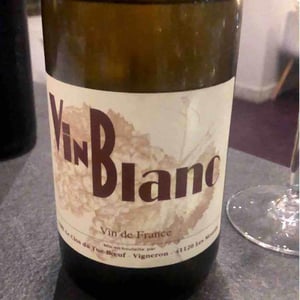 Vin Blanc - Clos du Tue-Bœuf - Zoé, Louise & Thierry Puzelat 
