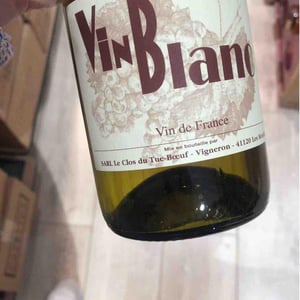 Vin Blanc - Clos du Tue-Bœuf - Zoé, Louise & Thierry Puzelat 