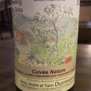 Anna, André & Yann Durrmann - Anna, André & Yann Durrmann - Riesling Sur Grès