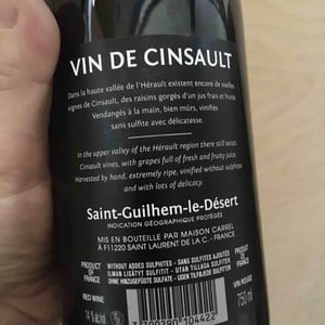 Vin de Cinsault - Jeff Carrel - Jeff Carrel 