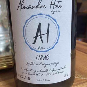 Vin de France - Domaine Alexandre Hote - alexandre-hote