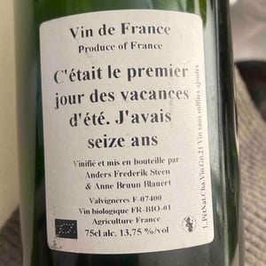 Vin De France - Domaine de Botheland - Rémi Dufaitre & Laurence Liatard 
