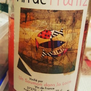 Vin de Frantz Rosé 2017 - Un Saumon Dans la Loire - Marie Thibault & Frantz Saumon