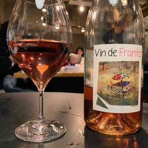 Vin de Frantz Rosé - Un Saumon Dans la Loire - Marie Thibault & Frantz Saumon 