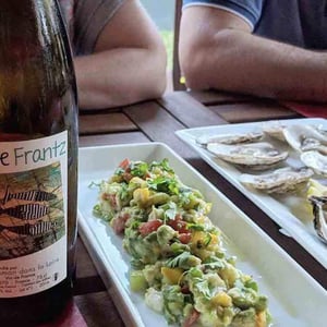 Un Saumon Dans la Loire - Marie Thibault & Frantz Saumon - Vin de Frantz