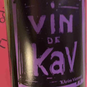 Karim Vionnet - Karim Vionnet - Vin de KAV