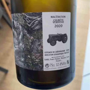 Vin de Macération Cugnette - Domaine Finot - Thomas Finot 