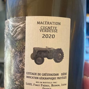 Vin de Macération Cugnette - Domaine Finot - thomas-finot