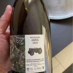 Vin de Macération Cugnette - Domaine Finot - Thomas Finot 