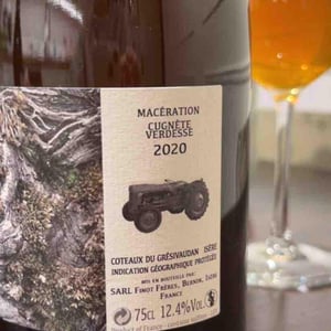 Vin de Macération Cugnette - Domaine Finot - Thomas Finot 