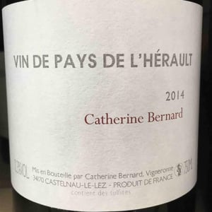 Vin de Pays de l'Hérault - Catherine Bernard - catherine-bernard-nicolas-allain