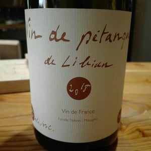 Vin de Pétanque 2018 - Mas de Libian - Hélène Thibon