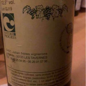 Vin de Table de France - Domaine Julian - Louis Julian 