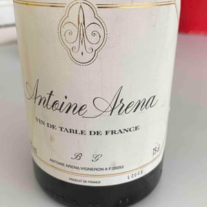 Vin De Table - Antoine Arena - antoine-arena