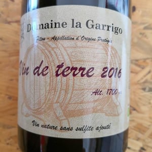 Vin De Terre Alt 1700m - La Garrigo - christian-coteill