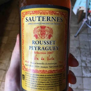 Vin de Voile - Rousset-Peyraguey - alain-dejean