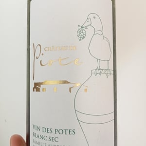 Vin Des Potes Blanc Sec - Château De Piote - virginie-aubrion