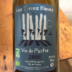 Les Terres Bleues - Xavière Hardy - Vin du Pastre