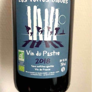 Vin du Pastre - Les Terres Bleues - Xavière Hardy 