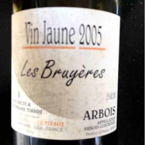 Vin Jaune Les Bruyères - Domaine André & Mireille Tissot - Bénédicte & Stéphane Tissot 