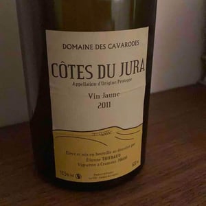 Vin Jaune - Domaine des Cavarodes - etienne-thiebaud