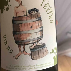 Les Deux Terres - Vincent Fargier & Emmanuel Cunin - Vin Nu Rouge