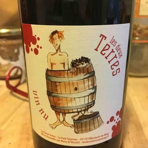 Les Deux Terres - Vincent Fargier & Emmanuel Cunin - Vin Nu Rouge