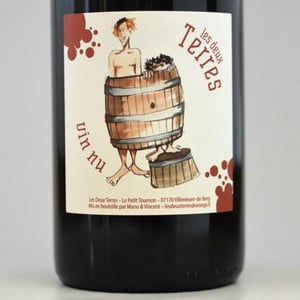 Vin Nu Rouge - Les Deux Terres - Vincent Fargier & Emmanuel Cunin -2022
