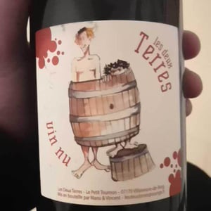 Les Deux Terres - Vincent Fargier & Emmanuel Cunin - Vin Nu Rouge