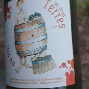 Les Deux Terres - Vincent Fargier & Emmanuel Cunin - Vin Nu Rouge