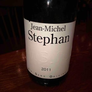 Vin Sans Origine 2011