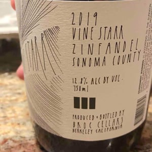 Vine Starr - Broc Cellars - Chris Brockway 