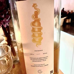 Vino Bianco 3 litri - Cantina Giardino - Antonio Di Gruttola & Daniela De Gruttola -2015