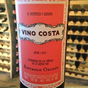 Vino Costa - Barranco Oscuro - Manuel & Lorenzo Valenzuela 