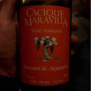 Cacique Maravilla - Manuel Moraga - Vino Naranja Moscatel, Corinto