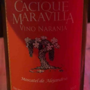 Vino Naranja Moscatel, Corinto - Cacique Maravilla - Manuel Moraga 