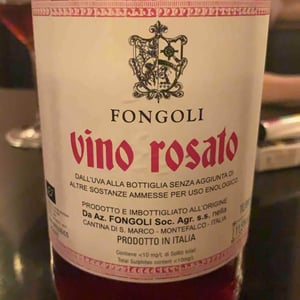 Vino Rosato - Fongoli - Angelo Fongoli -2021