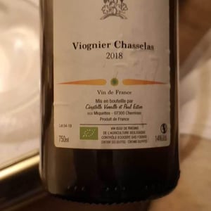 Viognier Chasselas - Domaine des Miquettes - Chrystelle Vareille & Paul Estève 