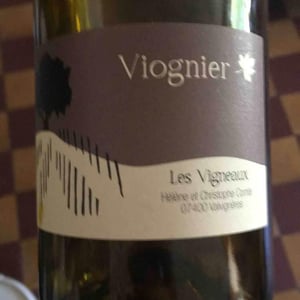 Les Vigneaux - Hélène & Christophe Comte - Viognier