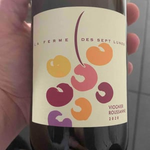 La Ferme des Sept Lunes - Jean Delobre & Jacques Maurice - Viognier Roussanne