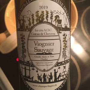 Viognier Sauvage - Domaine des Champs-Lingots - Claude-Alain Chollet 
