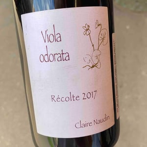 Viola Odorata - Domaine Henri Naudin-Ferrand - Claire Naudin 
